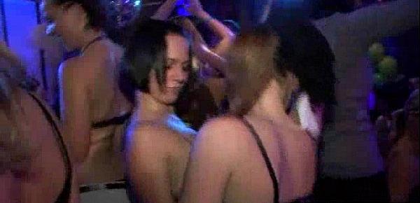  Group girls dancing and fucking on party